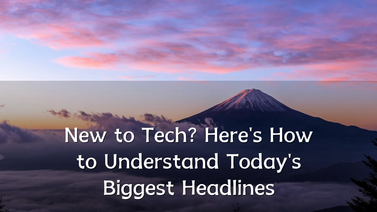 New to Tech? Here's How to Understand Today's Biggest Headlines