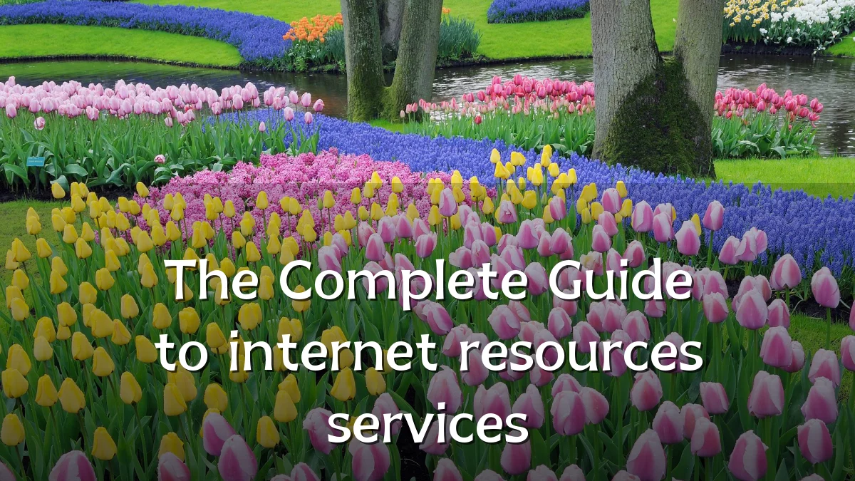 The Complete Guide to internet resources services