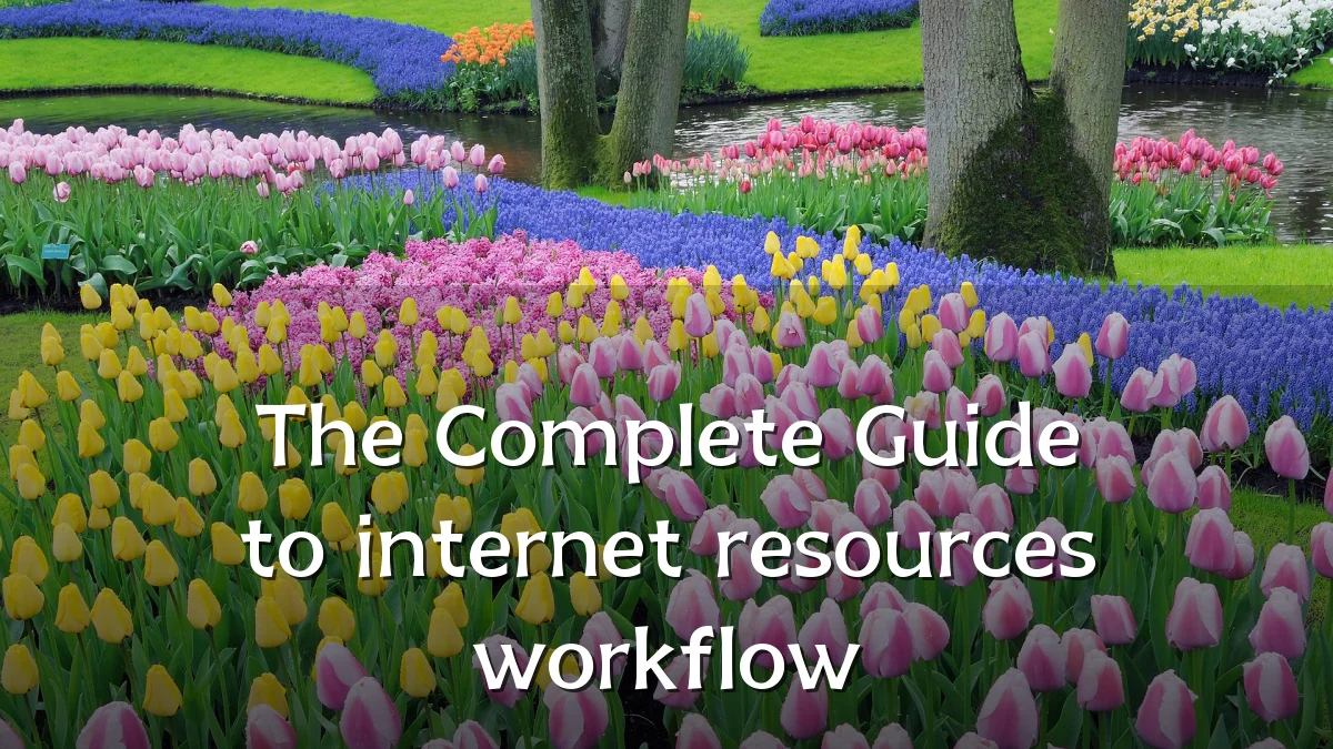 The Complete Guide to internet resources workflow